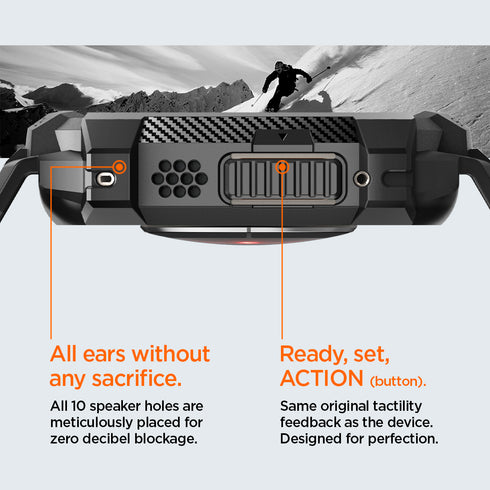 Spigen Apple Watch Ultra 3/2/1 (49mm) Capa + Pulseira – Rugged Armor Pro